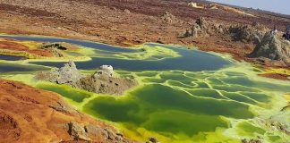 Вулкан Даллол: одно из самых уникальных мест на нашей планете!