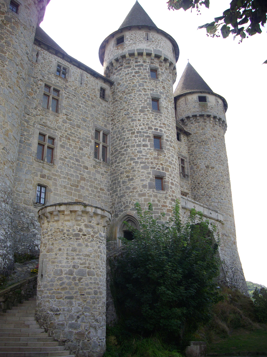 Західний фасад замку Валь
