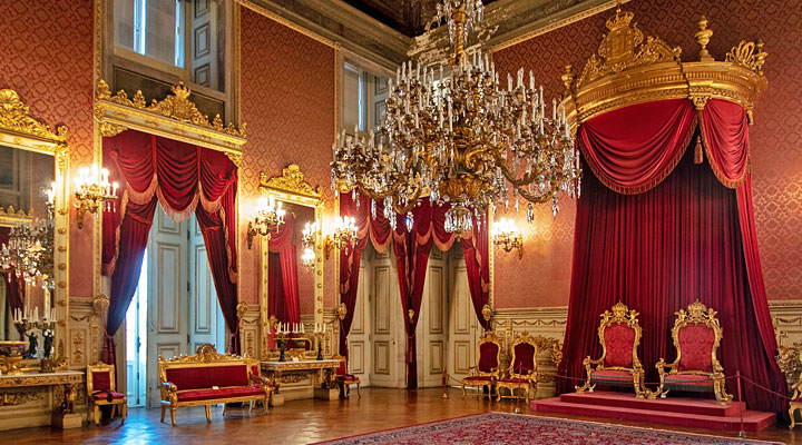 Королівський палац Ажуда в Лісабоні: остання королівська резиденція Португалії